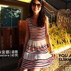 Ando Store - Striped Tank Dress