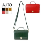 AJITO - Faux-Leather Handbag with Cross Strap