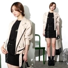 miss panda - Belted Biker Jacket