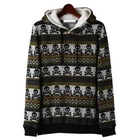 TOKIO - Skull-Pattern Hooded Pullover
