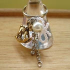 Fit-to-Kill - Dazzling golden horse with Ribbon  ring