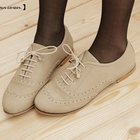 iGirl - Cube-Accent Oxford Flats