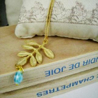 MyLittleThing - Gold Forest Leave Necklace