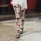 BBon-J - Elasticized-Waist Print Pants