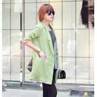 REDOPIN - Linen Double-Breasted Jacket