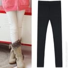 Soneed - Brushed Fleece Skinny Pants