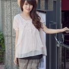 ZOO - Set: Frilled Chiffon Top + Slipdress