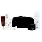 Christian Dior - Diorsnow Travel Set: Lotion + Essence + D-NA Night Creme + UV Shield + Eye Treatment + One Essential Serum + Bag (Black)