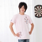 Buden Akindo - Print Crewneck T-Shirt - Rolling Seven Times Eight Pigs