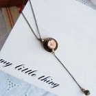 MyLittleThing - Copper Romantic Flower Café Necklace