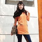 Ando Store - Dual-Pocket Striped Tunic