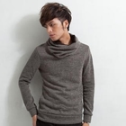 Free Shop - Layered Cowl-Neck Knit Top
