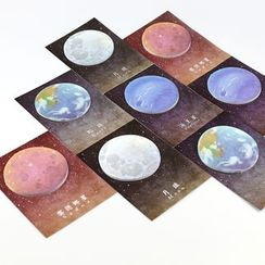 OH.LEELY - Moon / Planet Sticky Notes (Various Designs) OH.LEELY - Moon / Planet Sticky Notes (Various Designs)