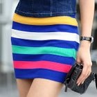 SOHO Central - Striped Knit Skirt