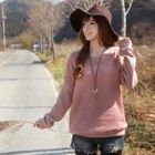 CLICK - Metallic Knit Pullover