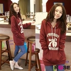 ROSE - Hooded Print Pullover
