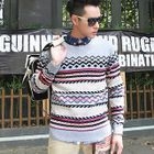 MURATI - Chevron Stripe Knit Top