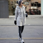 REDBALL - Hooded Pullover Dress