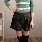 CatWorld - Elastic-Waist Pleated Culottes