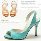MODELSIS - Peep-Toe Slingback Stilettos