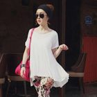 BBon-J - Loose-Fit Chiffon-Back Top