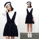 miss panda - V-Neck Jumper Dress