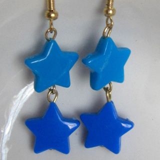 MyLittleThing - Sweetie Blue Stars Earrings MyLittleThing - Sweetie Blue Stars Earrings