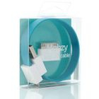 Mohzy - Mohzy Loop USB to Micro-USB Cable (Tidal Blue) (With Adapter)