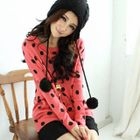Tokyo Fashion - Dotted Knit Top