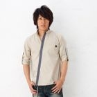 BLACK ASUKA - Tab-Sleeve Shirt