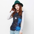 Secret;BB - Color- Blocked Print T-Shirt