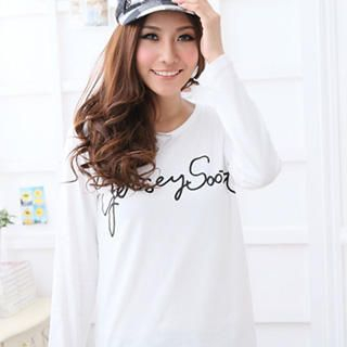 Long Sleeve Printed Tee