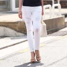 STYLEKELLY - Distressed Skinny Jeans