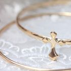 Fit-to-Kill - Golden Cross Bracelet