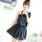 59 Seconds - One-Shoulder Chiffon Dress