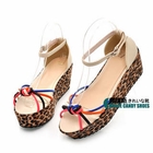 Grace Candy - Knot-Front Platform Sandals