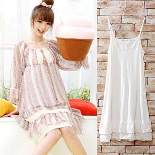59 Seconds - Lace Hem Slipdress 59 Seconds - Lace Hem Slipdress
