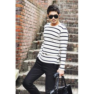Long-Sleeve Striped T-Shirt