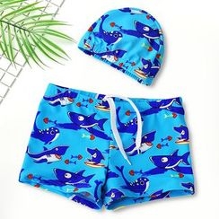 Hokit - Kids Printed Swim Shorts Hokit - Kids Printed Swim Shorts