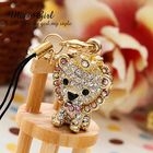 Miss Girl - Rhinestone Lion Mobile Strap