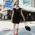 BBon-J - Round Neck Knit Dress