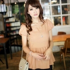 Tokyo Fashion - Puff-Sleeve Peplum Top