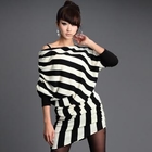 Nabi - Striped Asymmetric Dress
