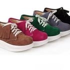 Smoothie - Fringed Platform Sneakers