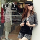 PUFFY - Cropped Denim Jacket