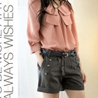 Tokyo Fashion - Faux-Leather Tasseled Belt