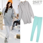 Miss Hong - Set: Polo-Dress + Leggings