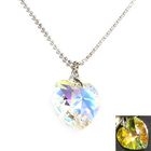 6thJune - Charming Necklace with Swarovski Sparkling Crystal (Sparkling Clear Heart)