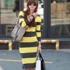 REDOPIN - Stripe Knit Dress
