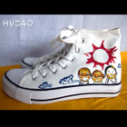 HVBAO - 'Back to School' High-Top Sneakers